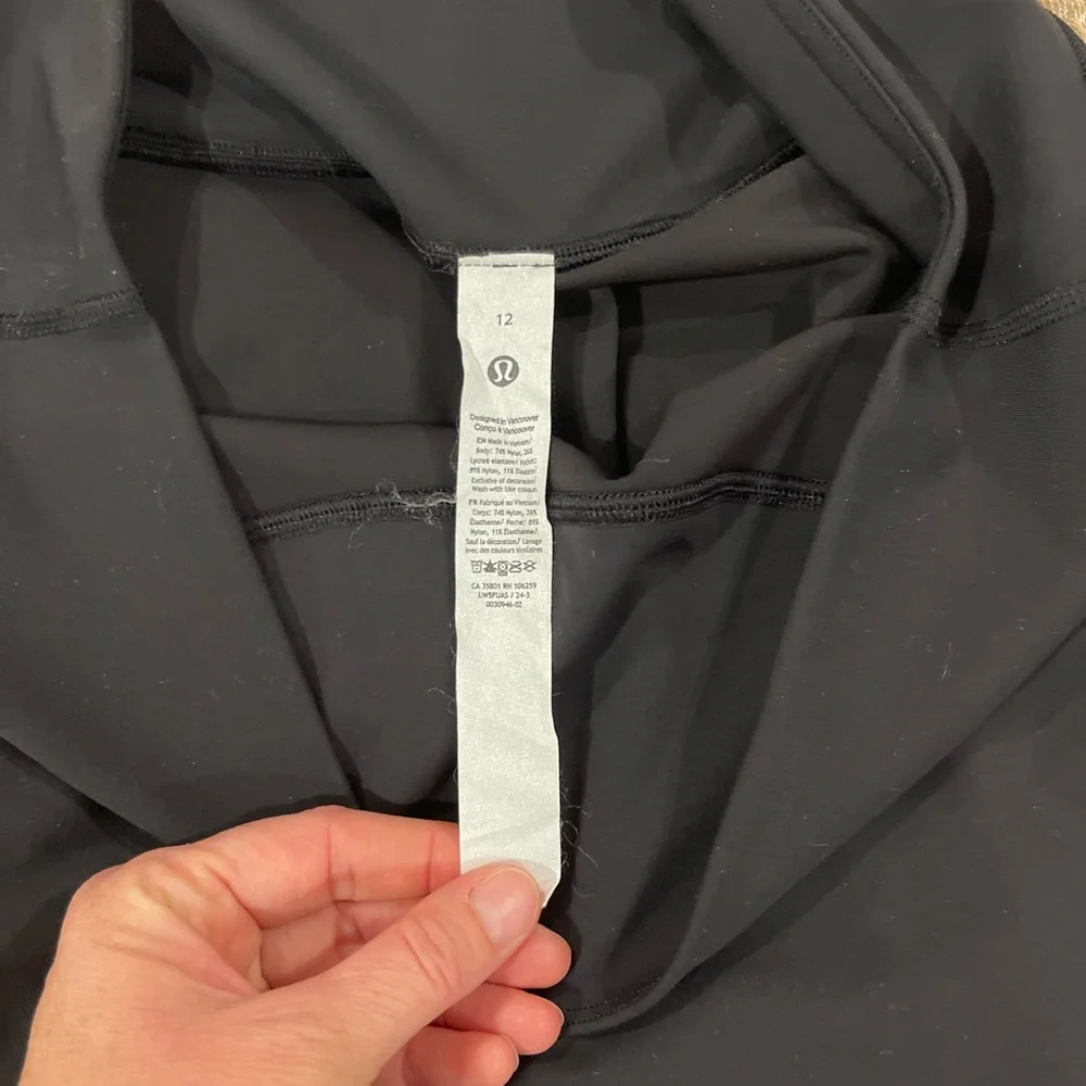 lululemon athletica Black High-Rise Leggings